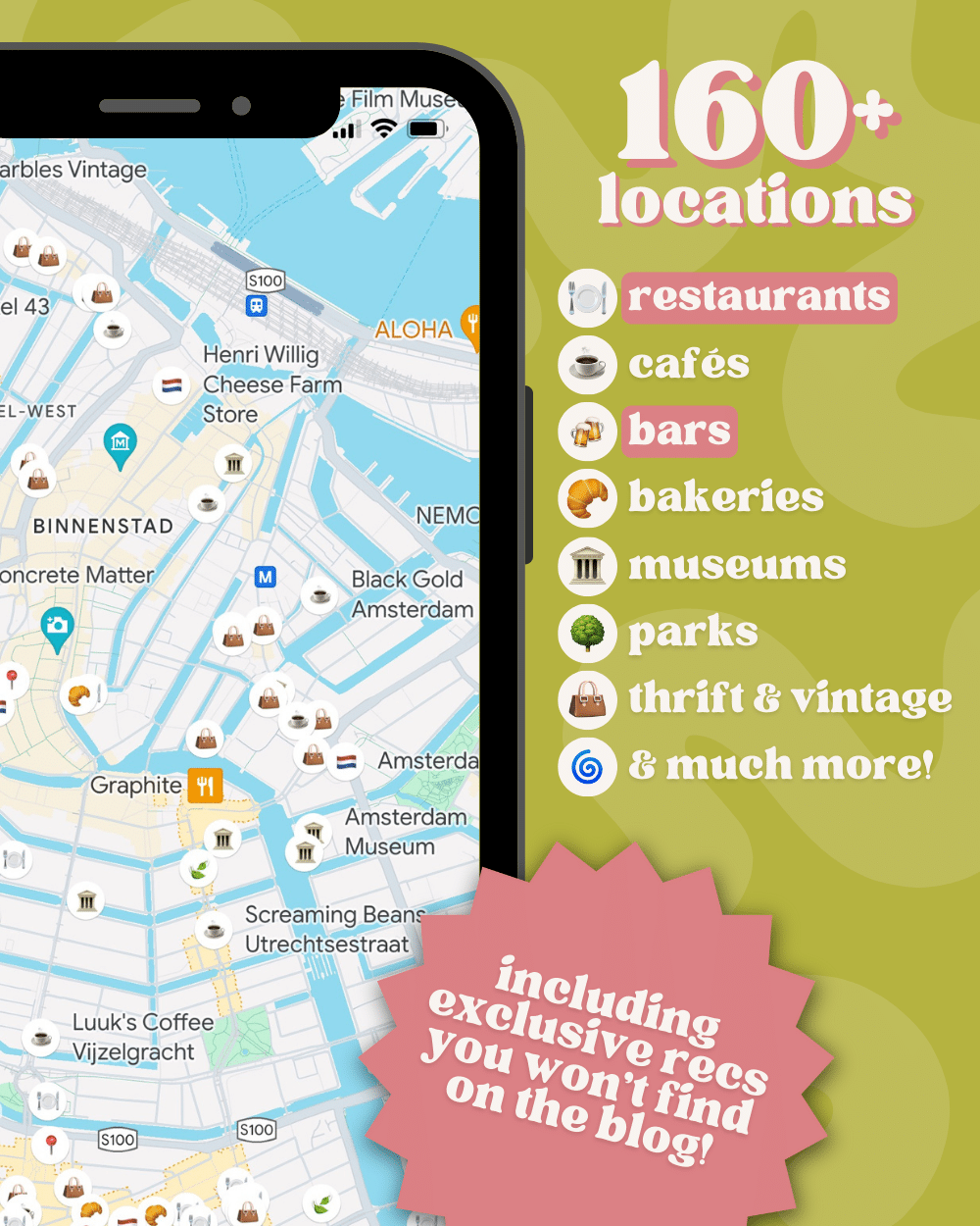Paris Google maps digital download