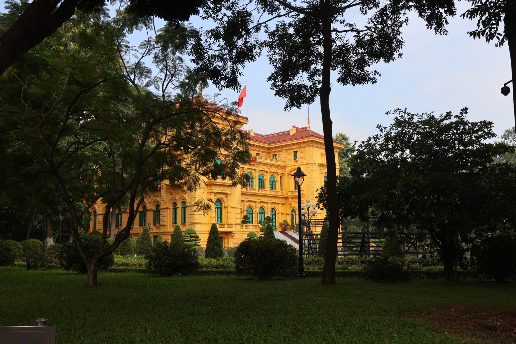 Presidential Palace in Hanoi, Vietnam, a hidden gem to visit.